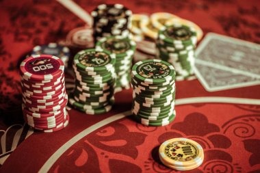 live dealer studio with professional croupier